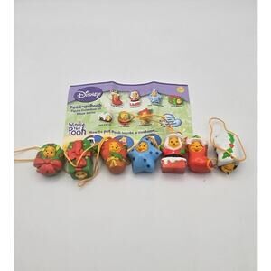 Disney Winnie the Pooh Peek Christmas Rubber Danglers